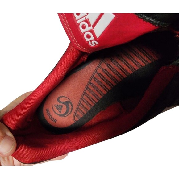 Adidas Predator Powerswerve Shoes Mens 12 Black Red Soccer SPG 753001 Art 048394 - Picture 6 of 7